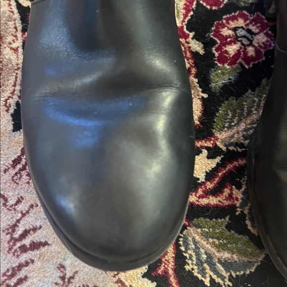 Tory Burch Black Leather Heeled Boots - Picture 16 of 16